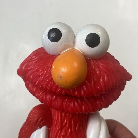 4/$30 VTG,1990 Sesame Street Bubble Bath Collectible Character Elmo Empty Bottle - Picture 3 of 12